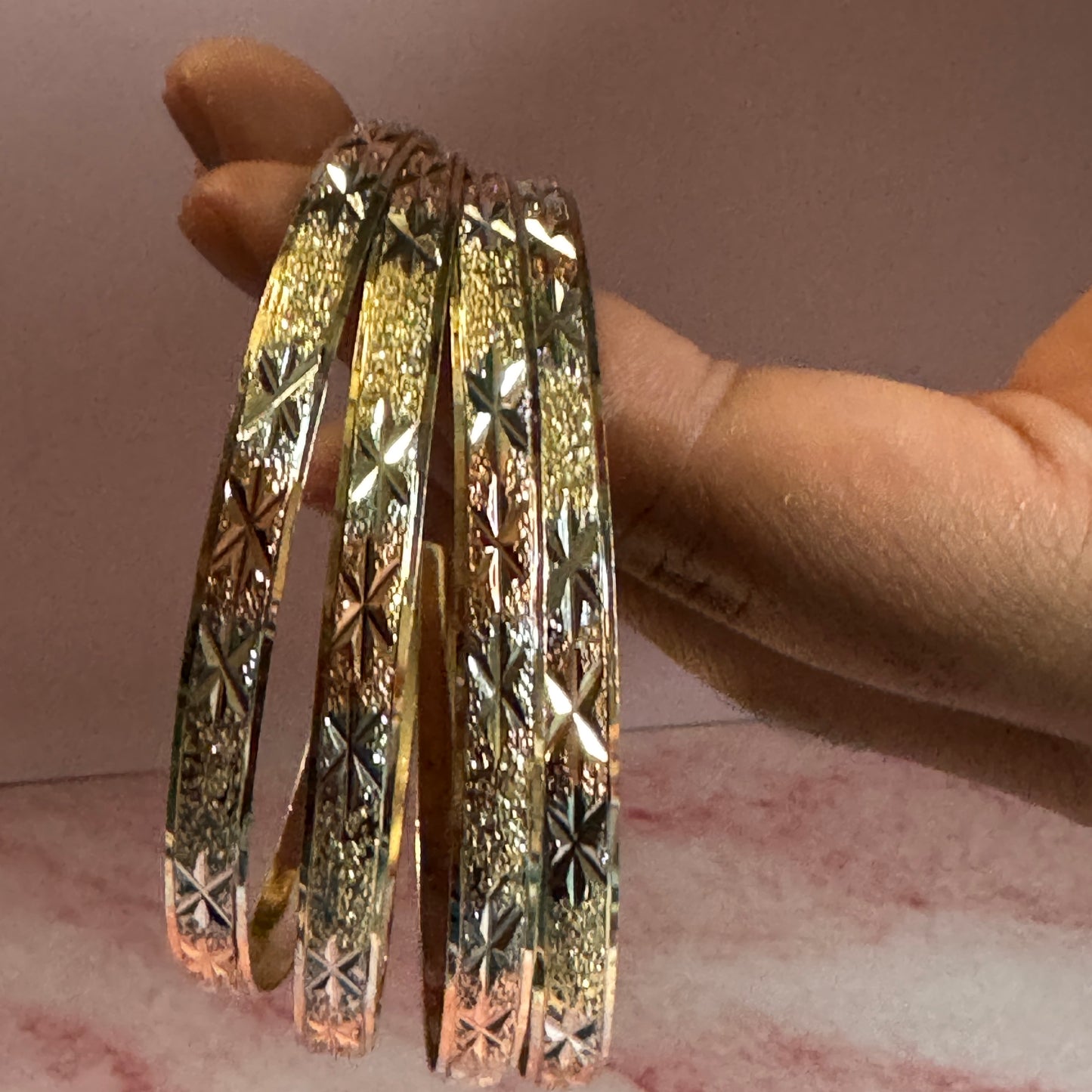 Tri-Color Bangles