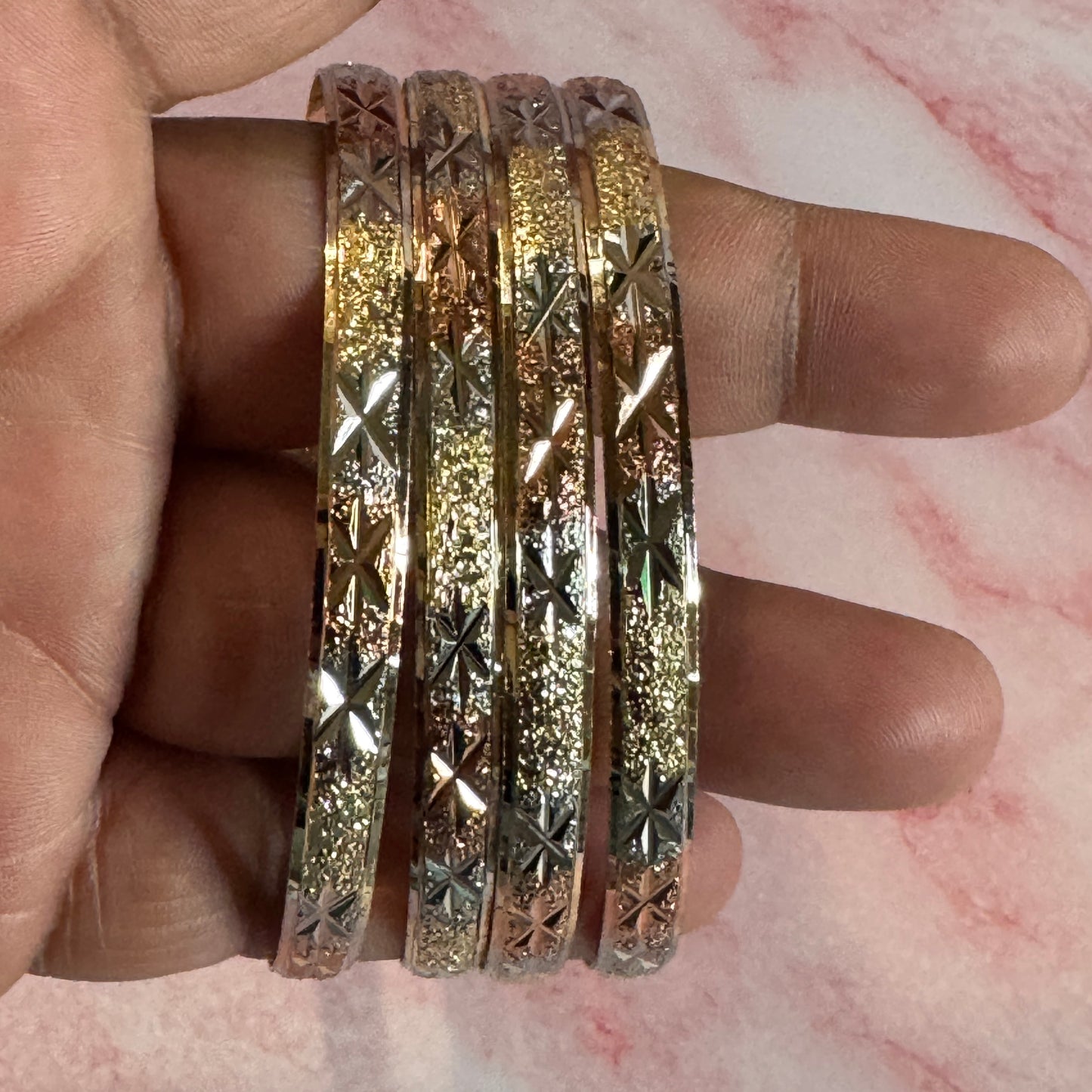 Tri-Color Bangles