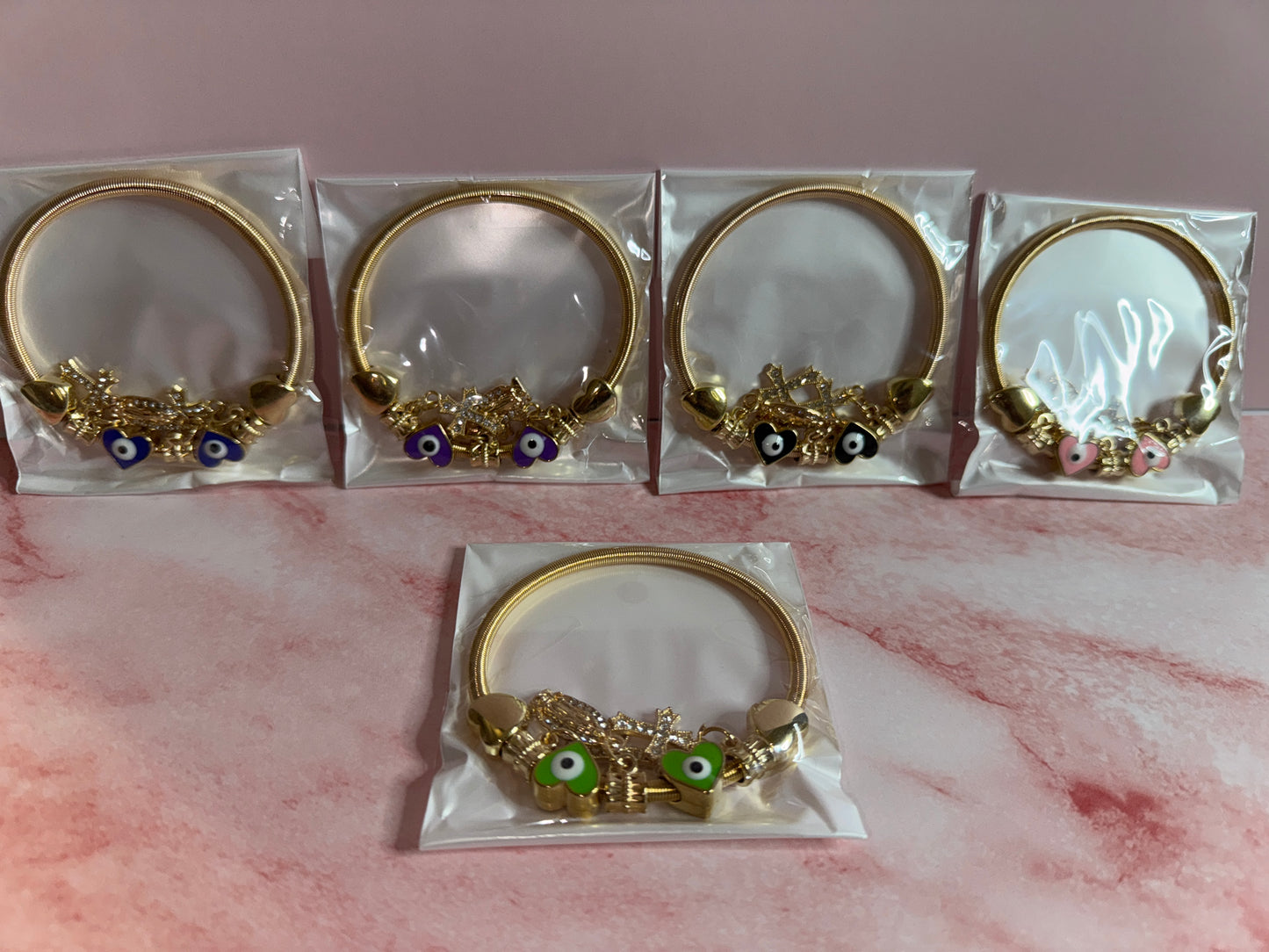 Gold Spring Bracelet
